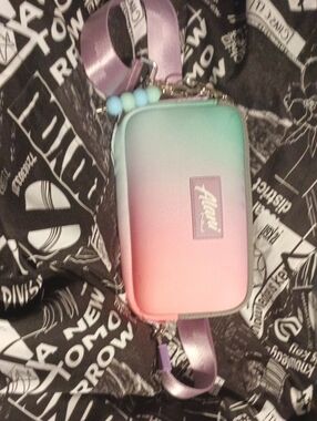 Gradient Crossbody Bag - Pink & Mint